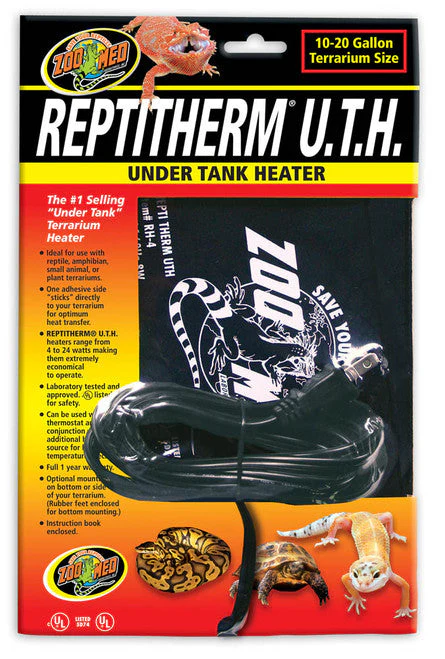 Zoo Med ReptiTherm Under Tank Heater (U.T.H) 8watt 6in X 8in SM - Image 2