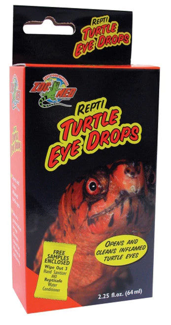 Zoo Med Repti Turtle Eye Drops for Inflammed Eyes 2.25 fl. oz - Image 2