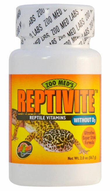 Zoo Med ReptiVite without D3 Reptile Vitamin 2 oz - Image 2