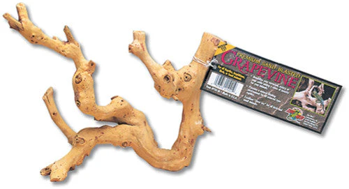 Zoo Med Premium Sand Blasted Grapevine Wood Brown MD - Image 2