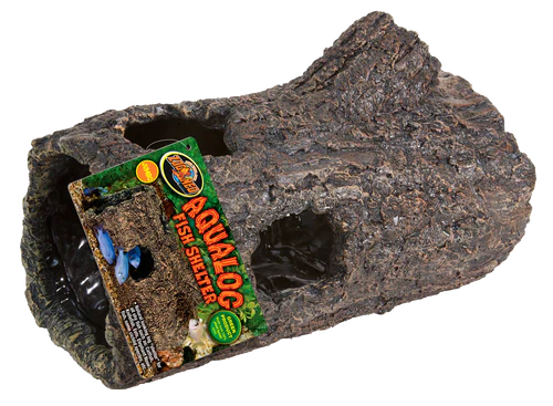 Zoo Med Aqualog Fish Shelter Brown Jumbo - Image 2