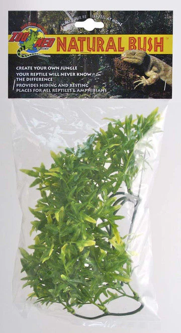 Zoo Med Natural Bush Bolivian Croton Plants Green 14in SM - Image 2