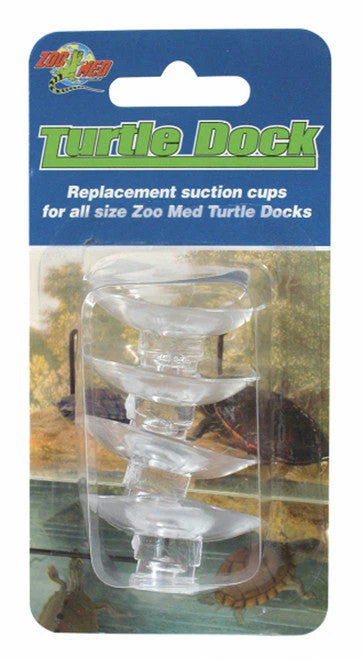 Zoo Med Turtle Dock Suction Cups Clear 4 Count - Image 2