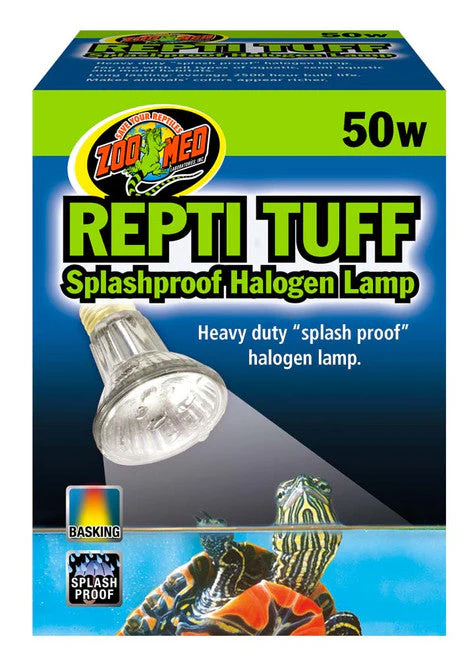 Zoo Med Repti Tuff Splashproof Halogen Lamp White 50 Watt - Image 2