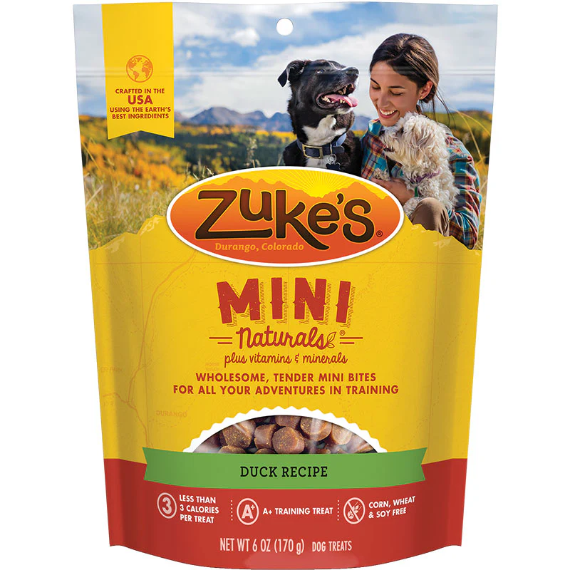 Zuke's Mini Naturals Duck Recipe 6oz {L+1} 134363