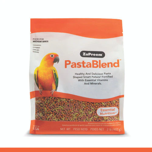 ZuPreem PastaBlend Bird Food Medium Birds 2 lb - Image 2