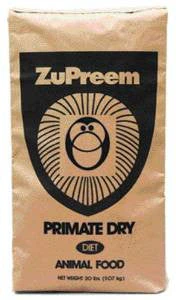 Zupreem Dry Primate Diet 20 lb. Bag {L-b }230050