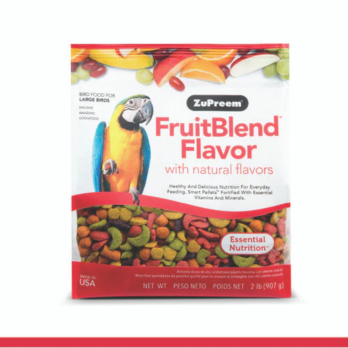 ZuPreem FruitBlend Bird Food Large Birds 2 lb - Image 2