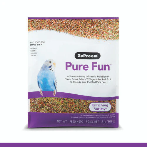 ZuPreem Pure Fun Bird Food Small Birds 2 lb - Image 2