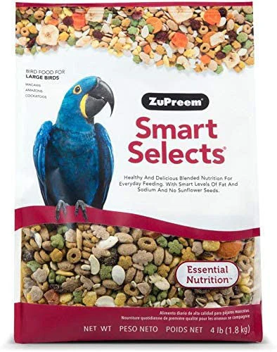 ZuPreem Smart Selects Bird Food Macaws 4 lb