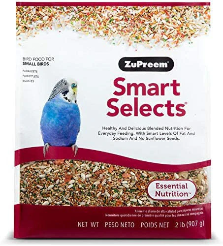 ZuPreem Smart Selects Bird Food Parakeets 2 lb - Image 2